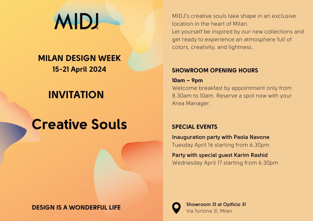 Midj Milan Design Week - Via Tortona 31, Milan